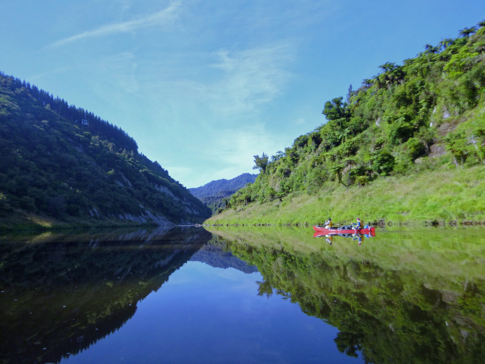 200 km de canoe sur la Whanganui river